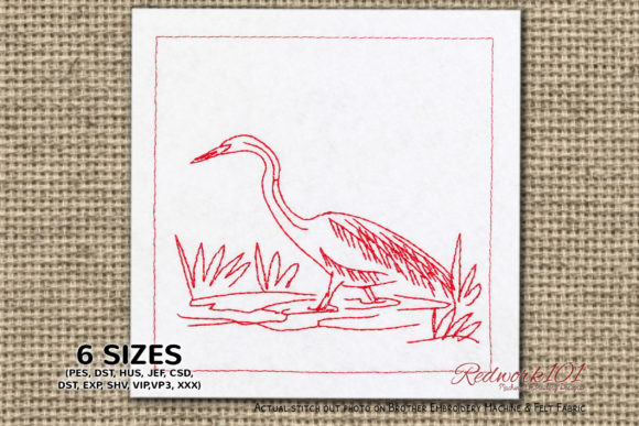Egret Bird: An Embroidery Designer's Review
