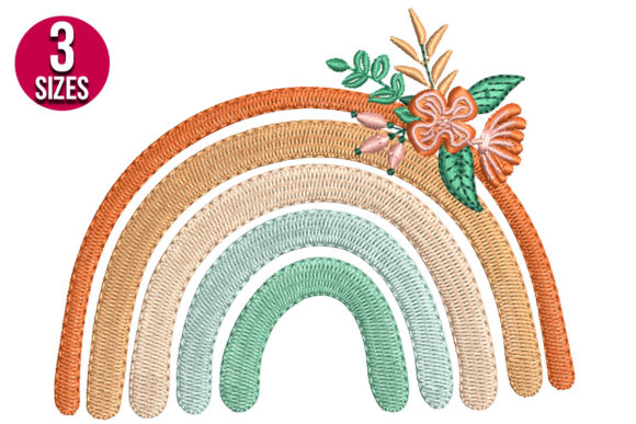 Fall Rainbow with Flowers: Holiday Product Review