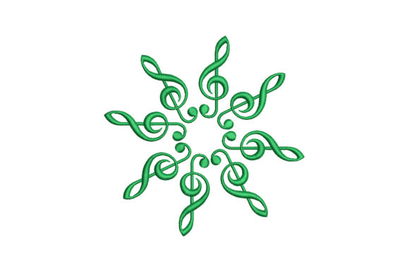 Music Note Snowflake Embroidery: A Designer's Review