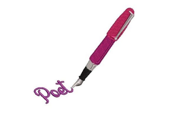 Poet in Fountain Pen Effect: A Gift Embroidery Review