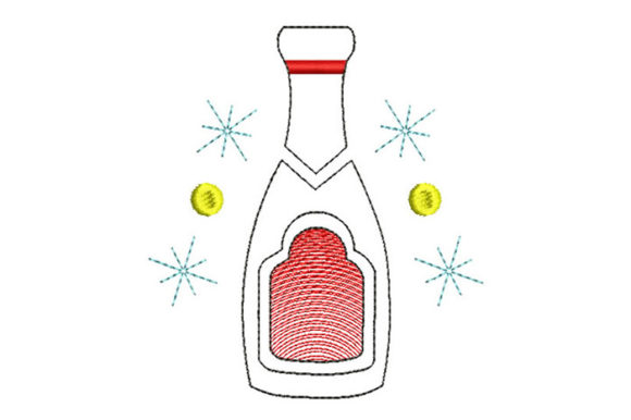 Reviewing New Year’s Bottle on Sweatshirts